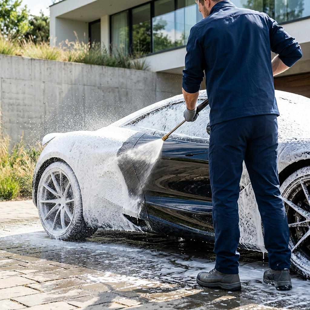 car wax and paint protection service, Calgary mobile detailing